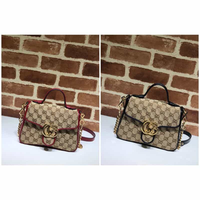 GUCCI古驰GG Marmont系列迷你手提包583571