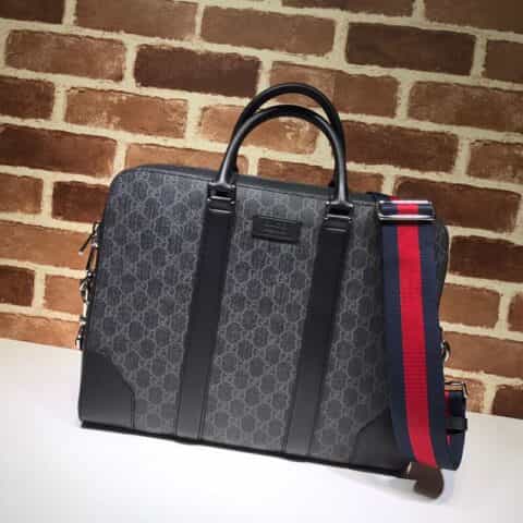 GUCCI古驰高级人造帆布公文包474135