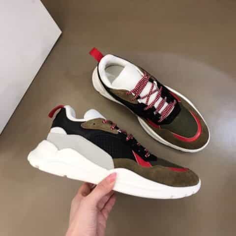 Moncler蒙口 TREVOR绒面革橡胶面皮革运动鞋男鞋