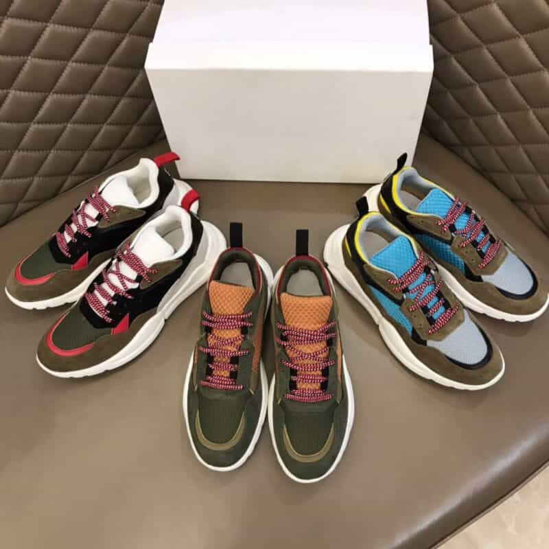 Moncler蒙口 TREVOR绒面革橡胶面皮革运动鞋男鞋