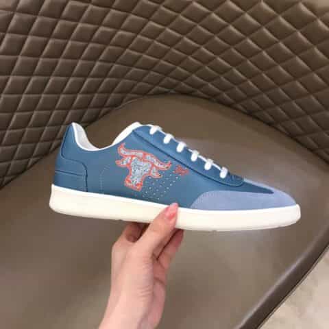 DIOR迪奥 2021牛年限定款标志刺绣和牛头印花B01 运动鞋