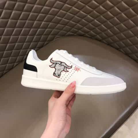 DIOR迪奥 2021牛年限定款标志刺绣和牛头印花B01 运动鞋