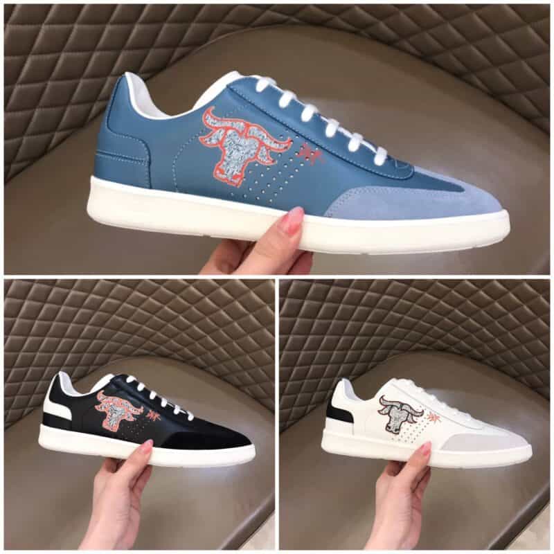 DIOR迪奥 2021牛年限定款标志刺绣和牛头印花B01 运动鞋