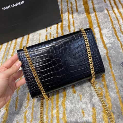 Saint laurent Ysl Kate 20 Bag 474366鳄鱼纹