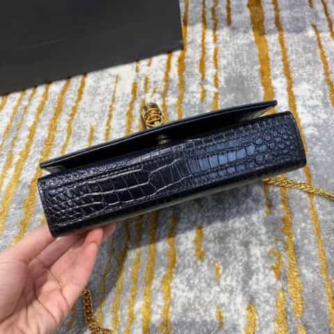 Saint laurent Ysl Kate 20 Bag 474366鳄鱼纹