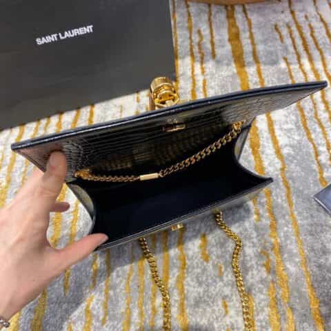 Saint laurent Ysl Kate 20 Bag 474366鳄鱼纹