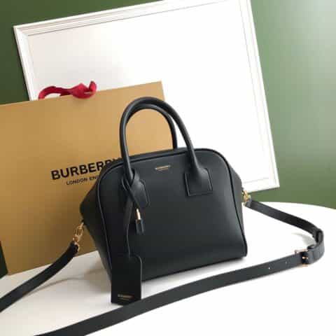 Burberry巴宝莉意大利鞣制皮革保龄球包Cube - 立方包
