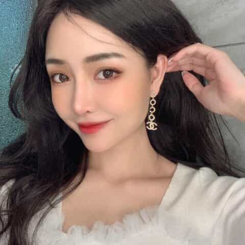 20新款CHANEL香奈儿coco珍珠耳钉耳环