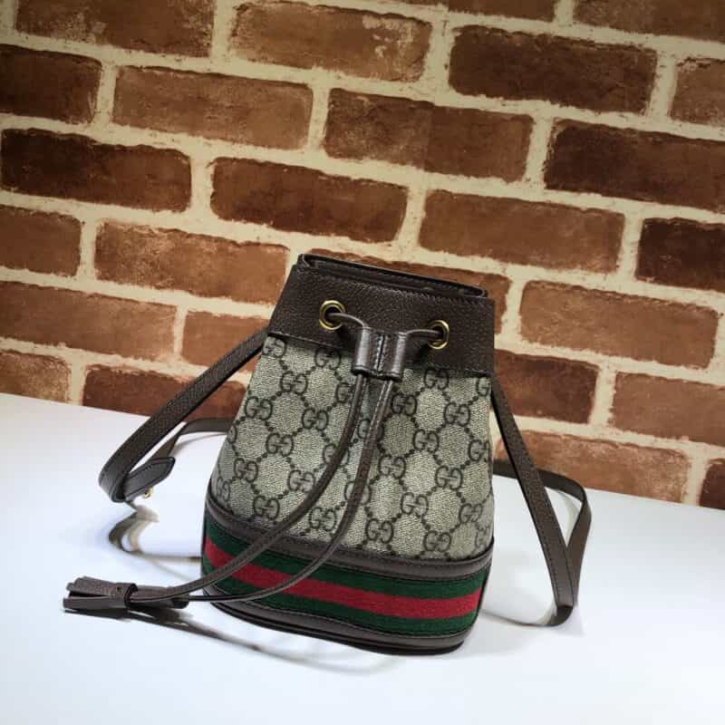 GUCCI古驰Ophidia系列迷你GG水桶包550620