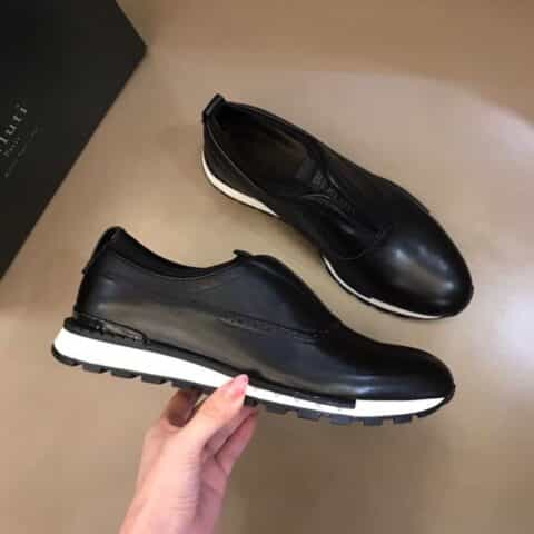 Berluti/布鲁提 2021新款来袭 Fast Track运动休闲男士懒人鞋