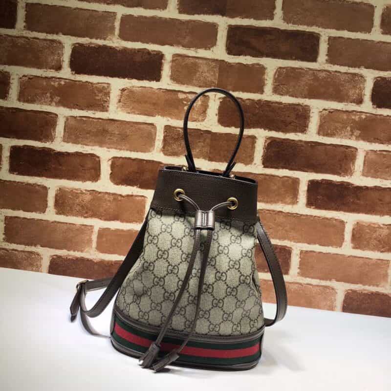 GUCCI古驰Ophidia系列小号GG水桶包550621