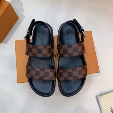 LV/路易威登 高端精品,原版材质L 牌奢品男士拖鞋