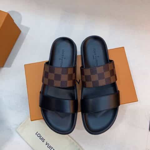 LV/路易威登 高端精品,原版材质L 牌奢品男士拖鞋