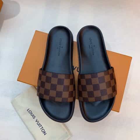 LV/路易威登 高端精品,原版材质L 牌奢品男士拖鞋