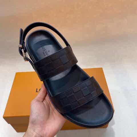 LV/路易威登 高端精品,原版材质L 牌奢品男士拖鞋