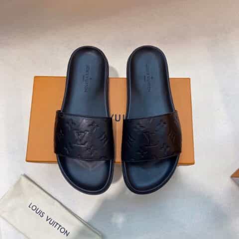 LV/路易威登 高端精品,原版材质L 牌奢品男士拖鞋