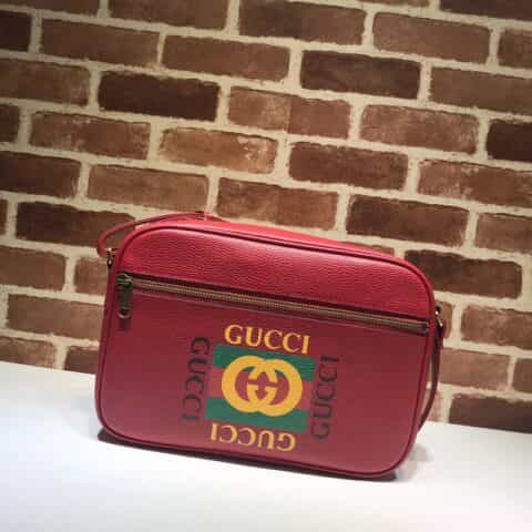 GUCCI古驰牛皮单肩斜挎包523589
