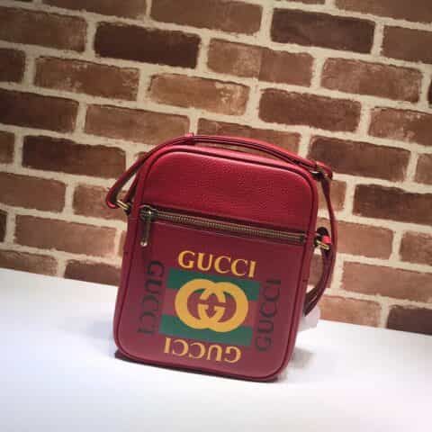 GUCCI古驰进口皮革单肩斜挎包523591