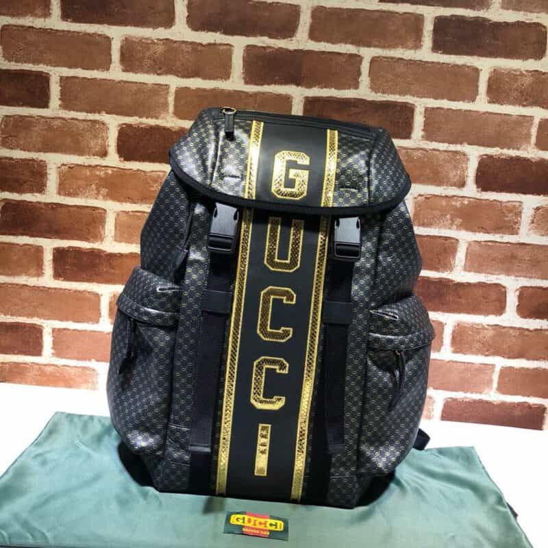 Gucci双肩背包 Gucci-Dapper Dan联名系列背包536413
