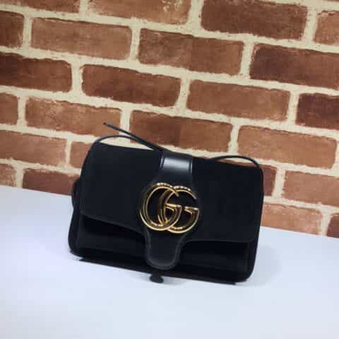 GUCCI古驰磨砂皮GG单肩斜挎包550129
