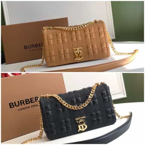 Burberry巴宝莉意大利鞣制羔羊皮Lola - 萝拉包