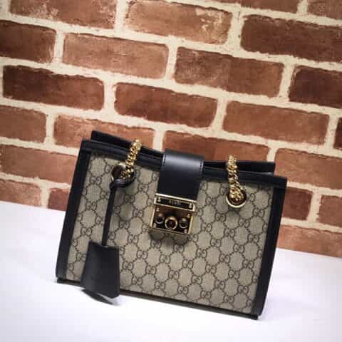 GUCCI古驰Padlock系列GG小号肩背包498156
