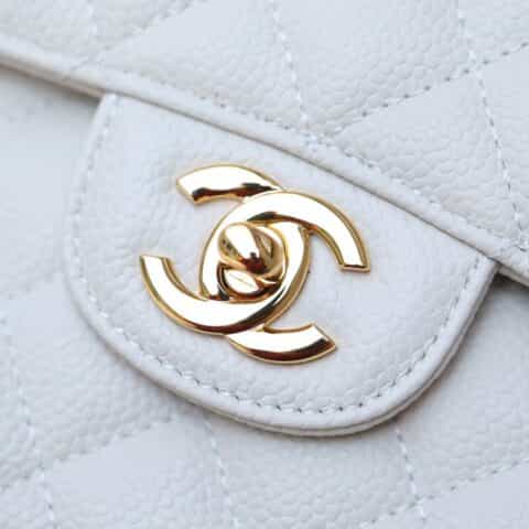 Chanel CF23 Classic flap bag A01113纯白