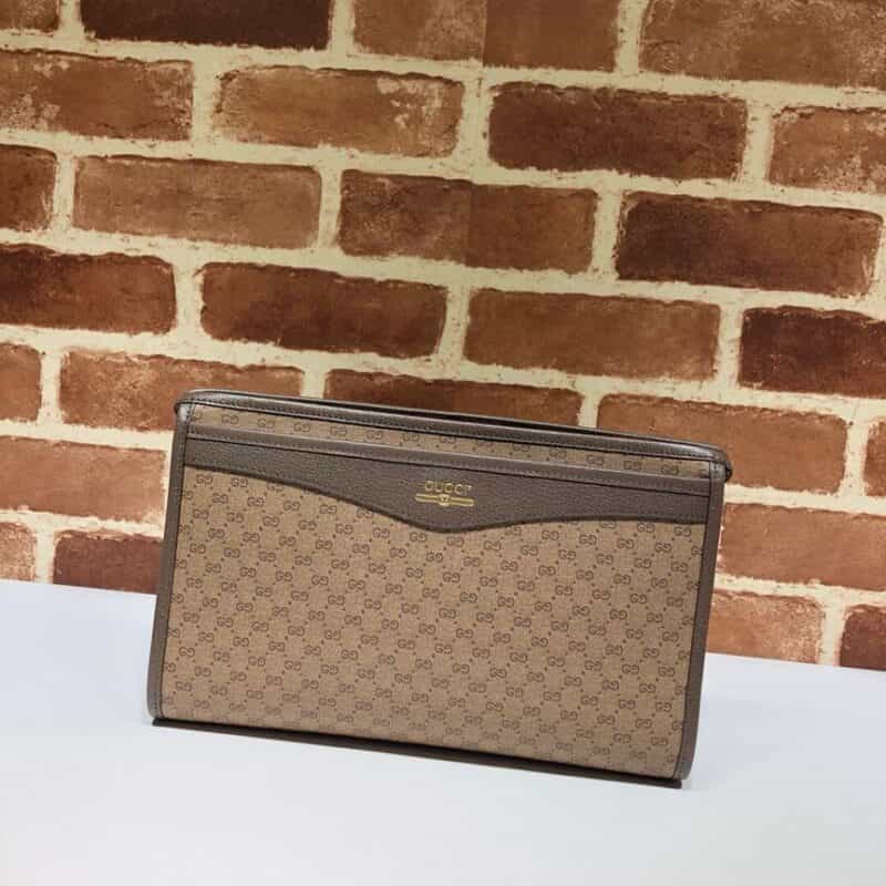 GUCCI古驰双G饰皮革手包575183
