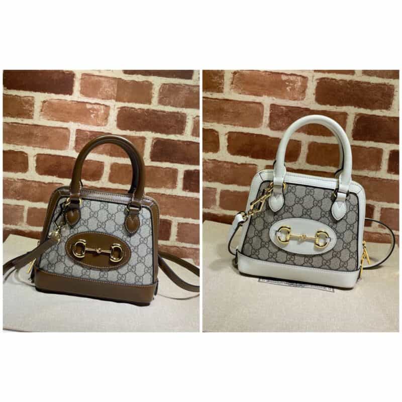 GUCCI古驰马衔扣1955系列迷你手提包640716