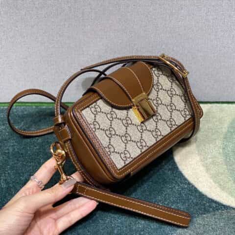 Gucci 1955 Horsebit小盒子斜挎手机包 687616