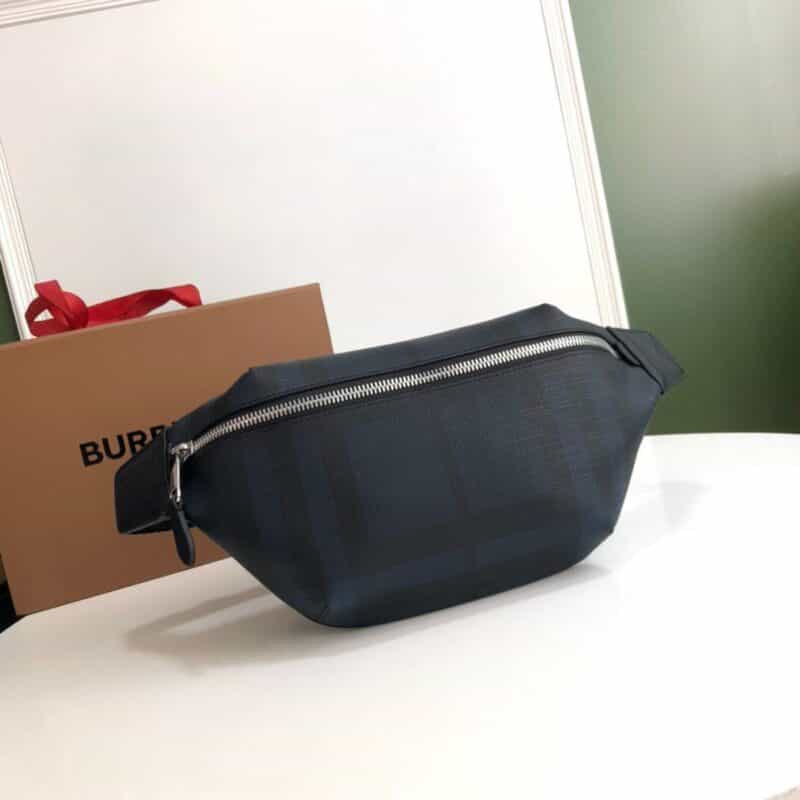 Burberry巴宝莉装饰 London 格纹新款腰包