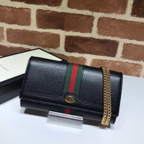 GUCCI古驰GG皮革单肩斜挎小包546592