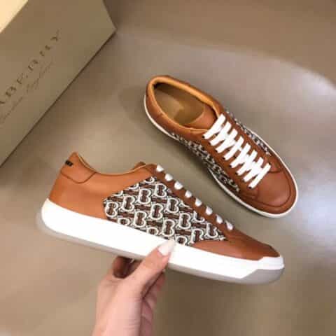 Burberry巴宝莉 2021春夏新品男士经典低帮运动鞋