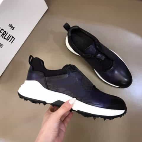 Berluti伯鲁提 意大利进口皮胚高端精品男士运动鞋