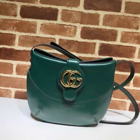 GUCCI古驰Arli 小牛皮 双G扣 古驰单肩斜挎包568857