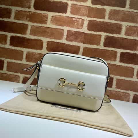 GUCCI古驰马衔扣1955系列小号肩背包645454