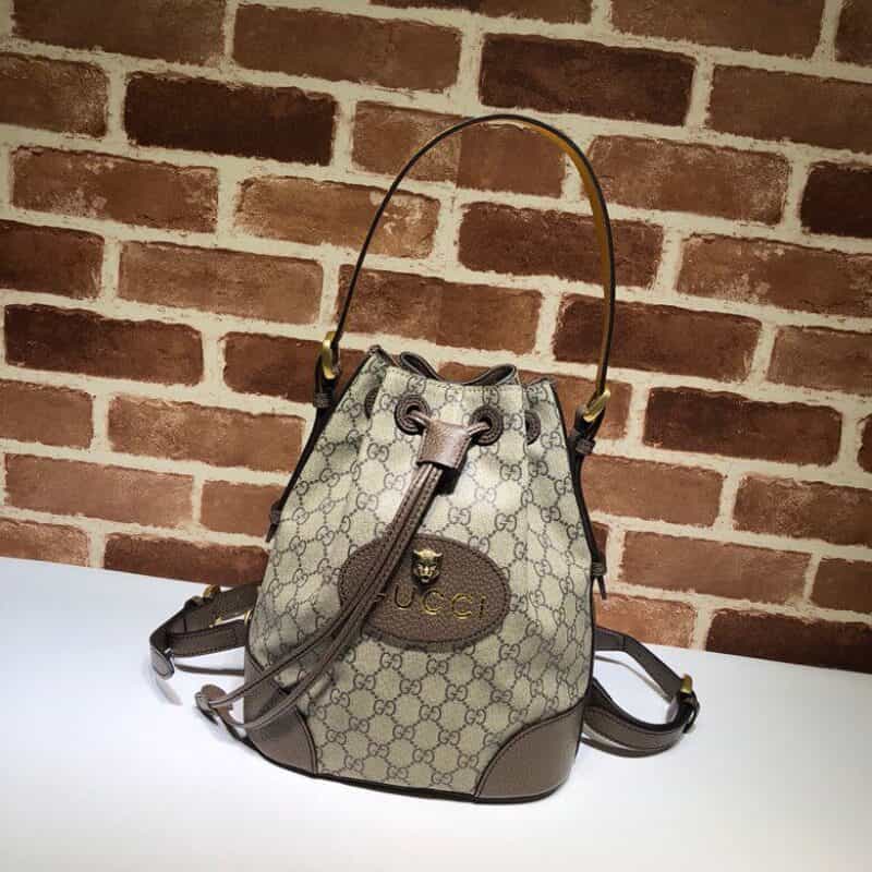 GUCCI古驰Neo Vintage 高级人造帆布背包473875