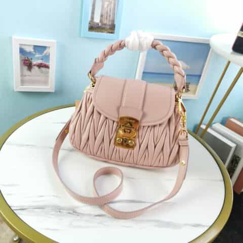 MIUMIU缪缪顶级进口小羊皮新款手袋5BH188
