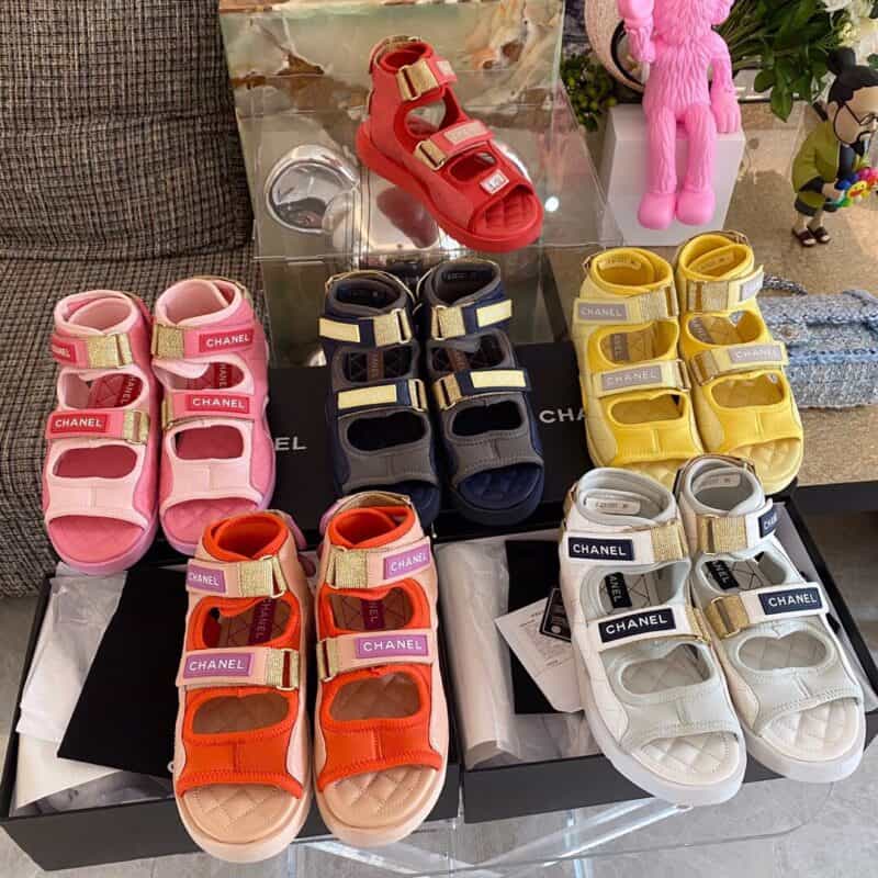 Chanel香奈儿 ????早春新品 魔术贴 凉鞋