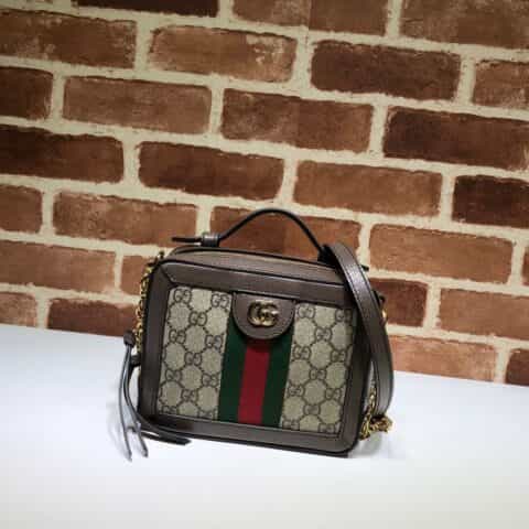 GUCCI古驰Ophidia系列GG迷你肩背包602576