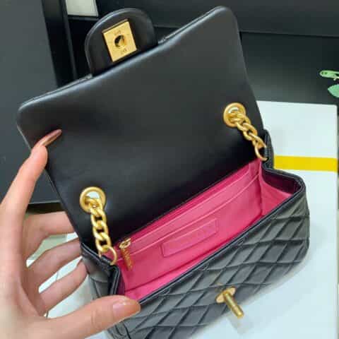 Chanel CF17 Classic flap bag CF宝石包 AS1786黑色