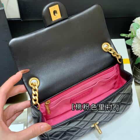 Chanel CF20 Classic flap bag CF宝石包 AS1787黑色