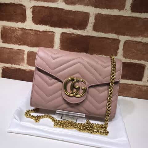 GUCCI古驰GG Marmont系列单肩斜挎包474575