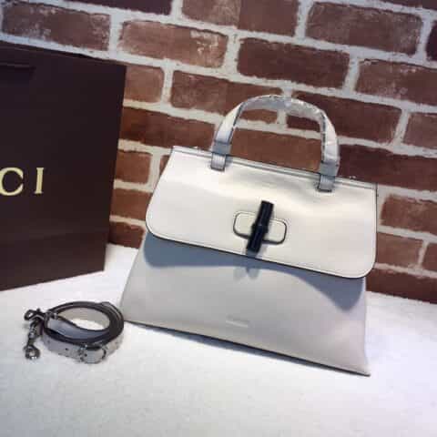 GUCCI古驰竹节扣手提单肩斜挎包392013