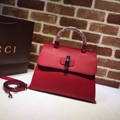 GUCCI古驰竹节扣手提单肩斜挎包392013