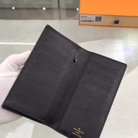 Louis Vuitton LV Brazza Wallet钱夹 M66540丝印