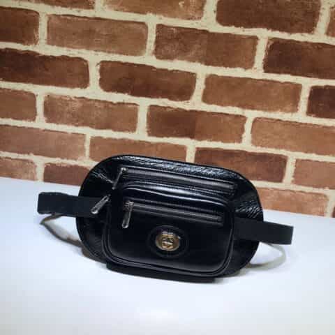 GUCCI古驰柔软皮革单肩包575857