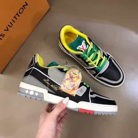 LV/路易威登 2021走秀款 TRAINER 508低帮球鞋