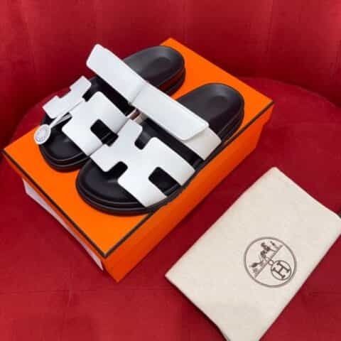 Hermes爱马仕 TPU大底原厂小牛皮女士凉鞋