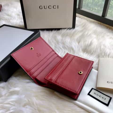 Gucci 樱桃品小钱包卡包 476050